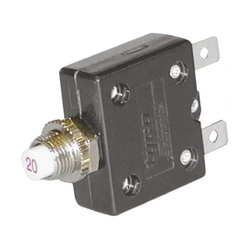 TE Connectivity Thermal Circuit Breaker 5A Current Rating 1-Pole Direct Mount with Toggle Switch W54-XB1A4A10-5