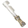 TE Connectivity AMPMODU MOD IV Series Female Crimp Terminal 26 AWG Min, 22 AWG Max, Gold Plating 6-87756-8