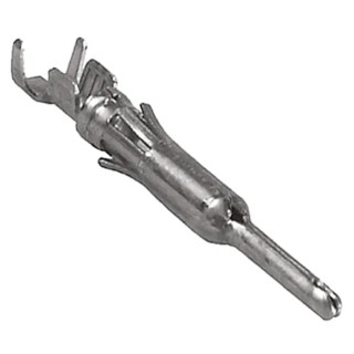 TE Connectivity Male Crimp Circular Connector Contact, Contact Size 16, Wire Size 18AWG, 22AWG, 13A Current, 250V 66591-1