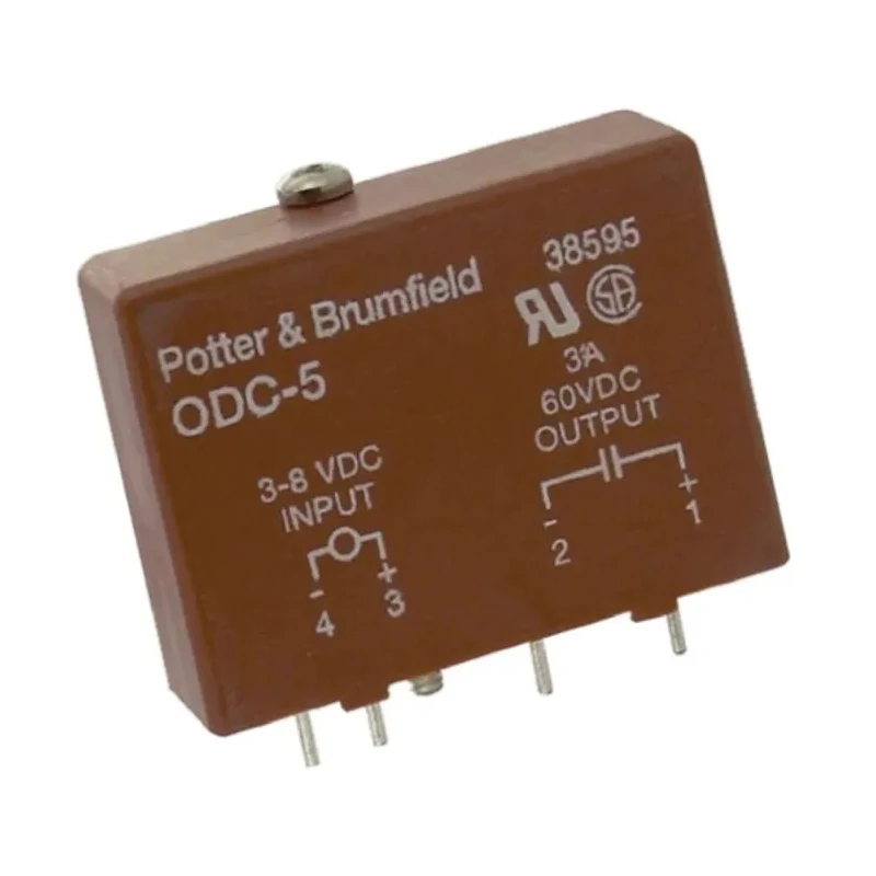 TE Connectivity Solid State Relay PCB Mount, 3 A Load Current, 60 V dc Load Voltage, 8 V dc Control ODC5