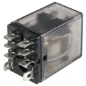 TE Connectivity Power Relay DPDT 24V DC Coil, 15A Switching Current, 600V AC Voltage, Silver Alloy Contacts K10P-11D15-24