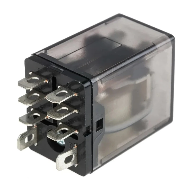 TE Connectivity Power Relay DPDT 24V DC Coil, 15A Switching Current, 600V AC Voltage, Silver Alloy Contacts K10P-11D15-24