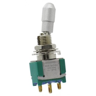 TE Connectivity Panel Mount Toggle Switch On-On SPDT Solder Terminal 28V DC 125V AC MTL106D