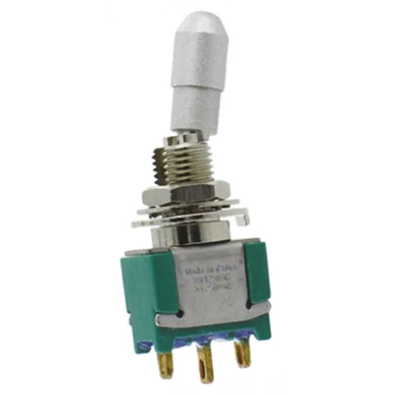 TE Connectivity Panel Mount Toggle Switch On-On SPDT Solder Terminal 28V DC 125V AC MTL106D