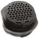 TE Connectivity Circular Connector 63 Contacts In-Line Socket Female CPC Series 205843-2