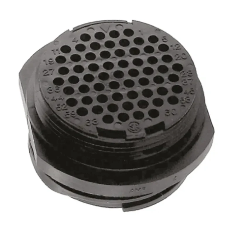 TE Connectivity Circular Connector 63 Contacts In-Line Socket Female CPC Series 205843-2