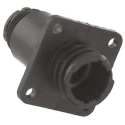 TE Connectivity Circular Connector 4 Contacts Flange Mount Socket Male 600V IP65 Nylon Housing CPC Series 796095-2