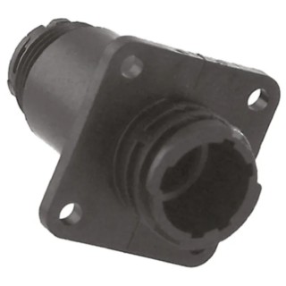 TE Connectivity Circular Connector 4 Contacts Flange Mount Socket Male 600V IP65 Nylon Housing CPC Series 796095-2