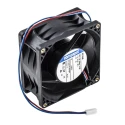 ebm-papst 8200 J Series Compact DC Axial Fan 24V DC 11W 132m³/h Air Flow IP68 80mm x 80mm x 38mm 