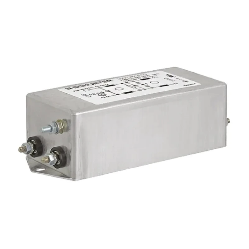 Schurter FMBB NEO 6A 250V AC 50Hz 60Hz Screw Mount RFI Filter Tab Termination 1 Phase 2 Stages 5500.2602.01