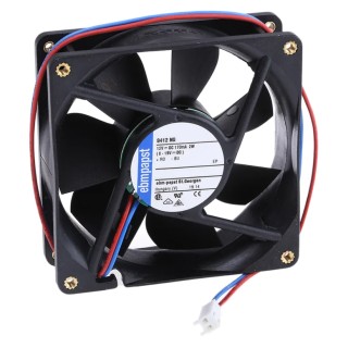 ebm-papst 8400 N Series Axial Fan 12V DC 2W Power 69 m³/h Airflow IP20 80 mm Frame Size
