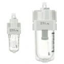 SMC 1/4 in Pneumatic Air Lubricator 1.5 Mpa Oil Capacity 55cm³ Polycarbonate Bowl AL30-F02-A