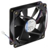 ebm-papst 4400 F Series Axial Fan, 24V DC, 3.2 W, 140 m³/h, Ball Bearing, IP20, 119 mm x 25 mm x 25 mm, Model