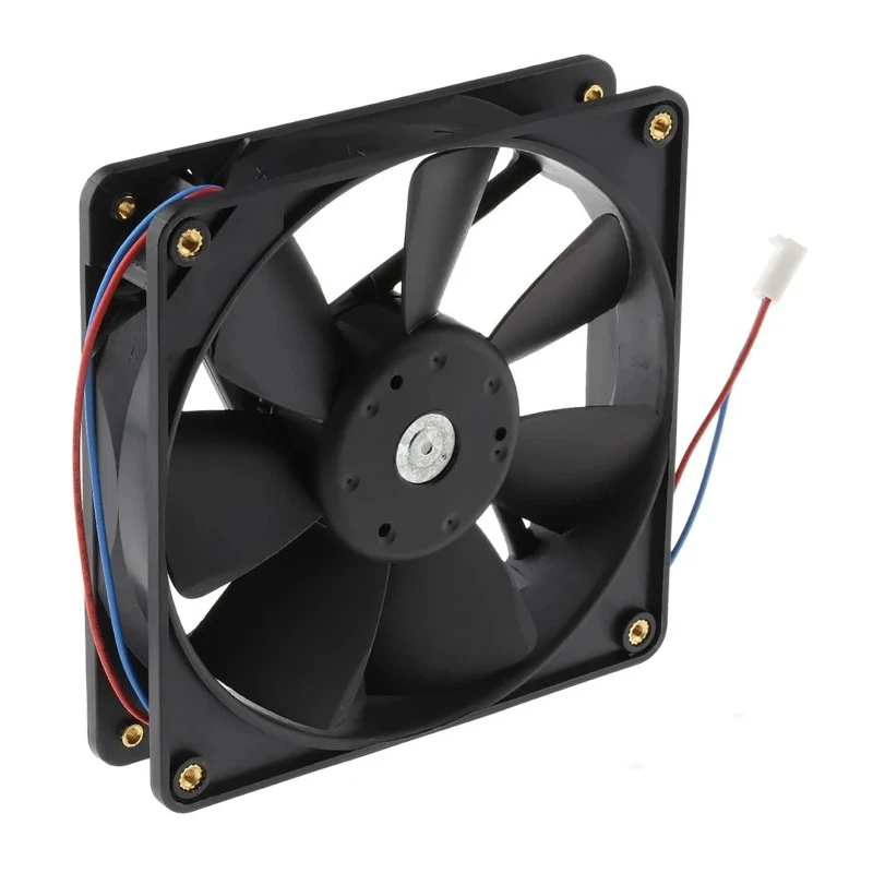 ebm-papst 4400 F Series Axial Fan, 24V DC, 3.2 W, 140 m³/h, Ball Bearing, IP20, 119 mm x 25 mm x 25 mm, Model 