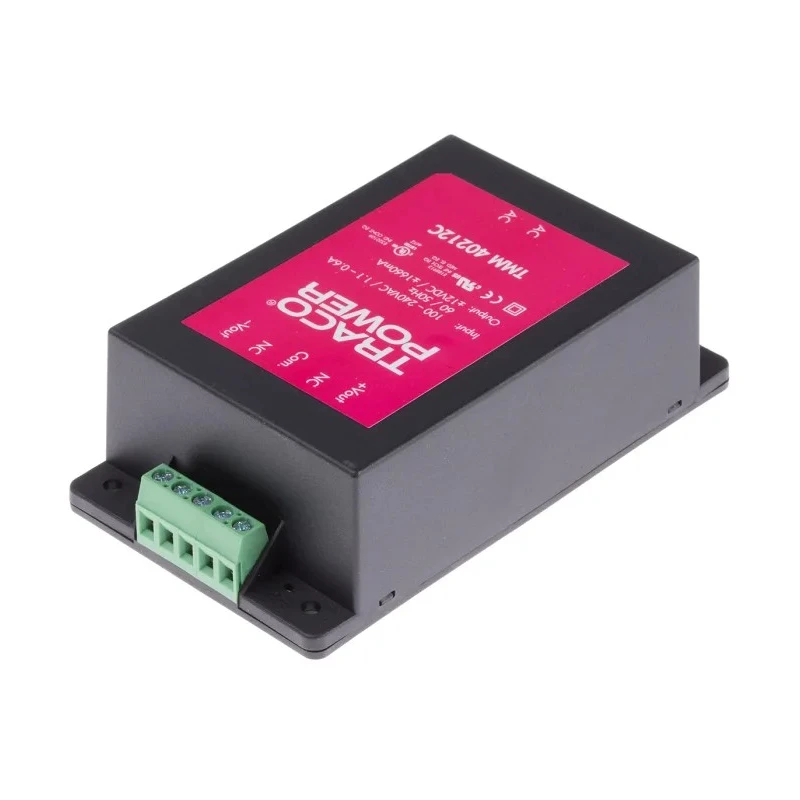 TRACOPOWER TMM 40212C Switching Power Supply 12V DC 40W 85-264V AC Chassis Mount Medical Grade Taiwan TMM 40212C