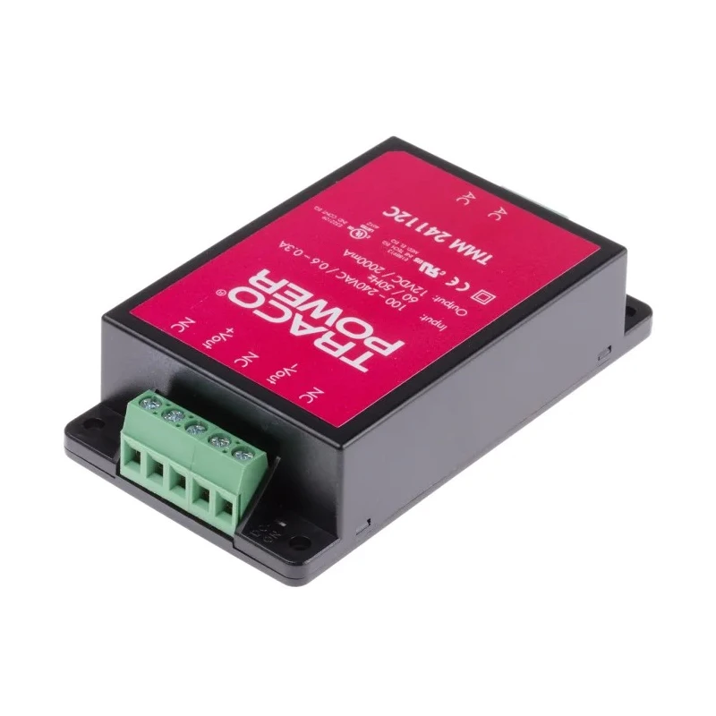 TRACOPOWER Switching Power Supply 12V dc 24W Chassis Mount Medical Approved TMM 24112C