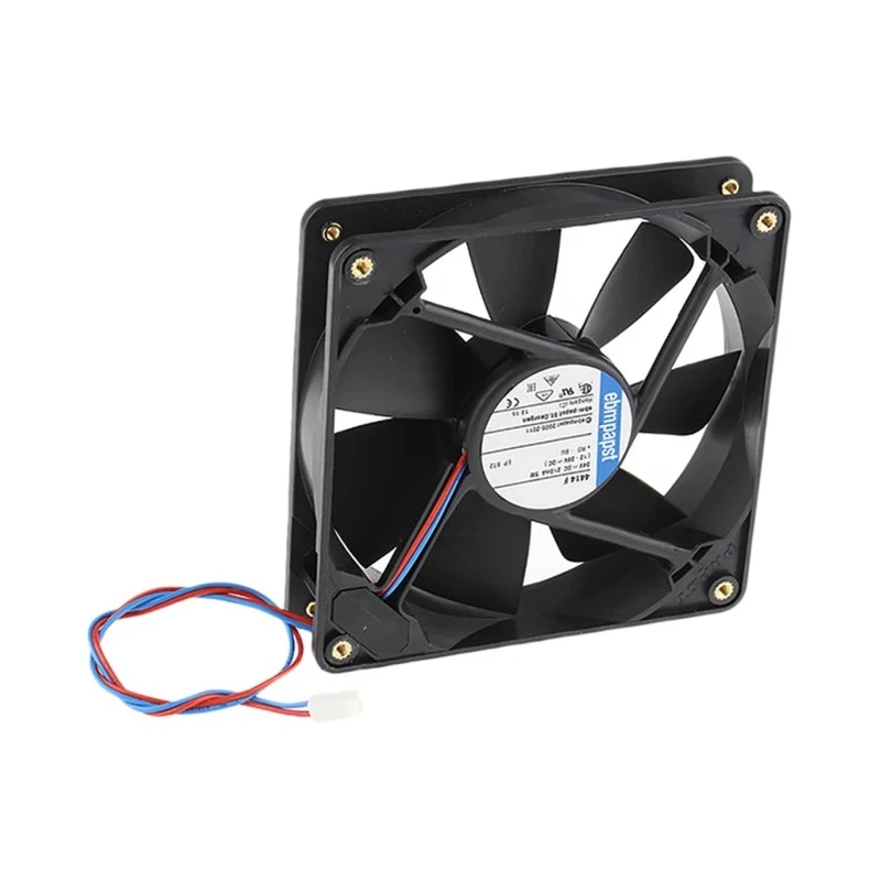 ebm-papst 4400 F Series Compact DC Axial Fan 24V DC 5W 170 m³/h 119 mm IP20 