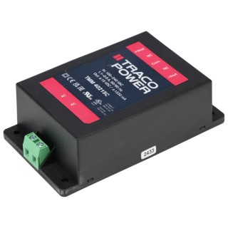 TRACOPOWER Switching Power Supply 40W 15V dc, 1 Output, Chassis Mount, -40°C to 80°C TMM 40215C