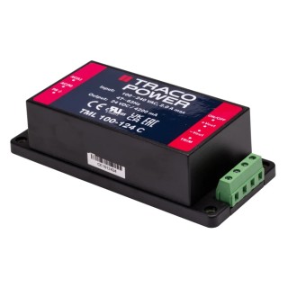 TRACOPOWER Switching Power Supply 24V DC 100W Chassis Mount TML 100-124C