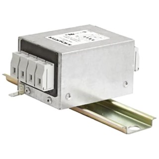 Schurter Single Stage Metal Cased 3 Phase DIN Rail RFI Filter 20A 480V AC 50Hz/60Hz FMAD-MRYB-2010