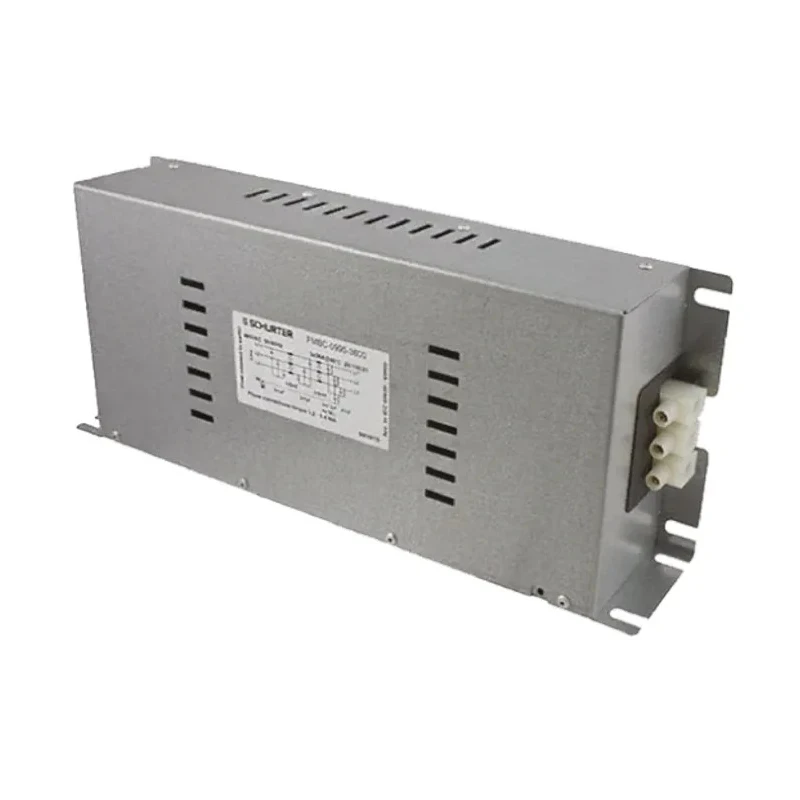 Schurter FMBC ECO Series 50 A 480V AC 50Hz/60Hz Screw Mount 3 Phase RFI Filter FMBC-0995-5000
