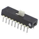 TE Connectivity PCB Slide Switch DPDT Momentary 300mA Nylon ASE6204