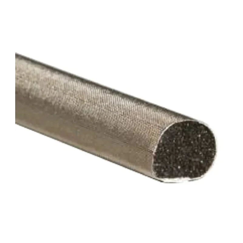 MTC Shielding Strip of Polyurethane, Copper Nickel With Tape 1 m x 9.5mm x 6.4 mm DHR9,5x6,4NI-N4V0-1000