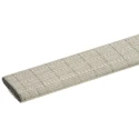 MTC Shielding Strip of Copper Nickel with Polyurethane and Tape 1 m x 10 mm x 2 mm DRE10x2NI-N4V0-1000