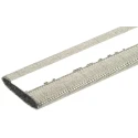MTC Shielding Strip of Copper Nickel with Polyurethane and Tape 1 m x 10 mm x 2 mm DRE10x2NI-N4V0-1000