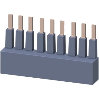 Siemens SIRIUS 3RM1 3 Phase Busbar 500 V 25A Current Rating 45 mm Pitch 3RM1910-1BA