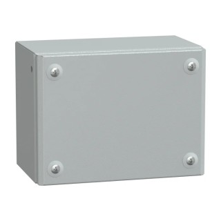 Schneider Electric PanelSeT SBM Series Steel Wall Box IP66, 150 mm x 200 mm x 120 mm NSYSBM152012