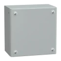 Schneider Electric PanelSeT SBM Series Steel Wall Box, IP66, 200 mm x 200 mm x 120 mm NSYSBM202012