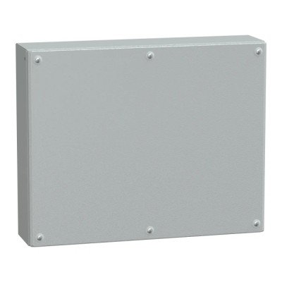 Schneider Electric PanelSeT SBM Series Steel Wall Box Enclosure IP66 400 mm x 500 mm x 120 mm NSYSBM405012