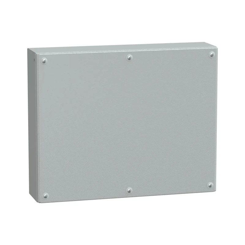 Schneider Electric PanelSeT SBM Series Steel Wall Box Enclosure IP66 400 mm x 500 mm x 120 mm NSYSBM405012