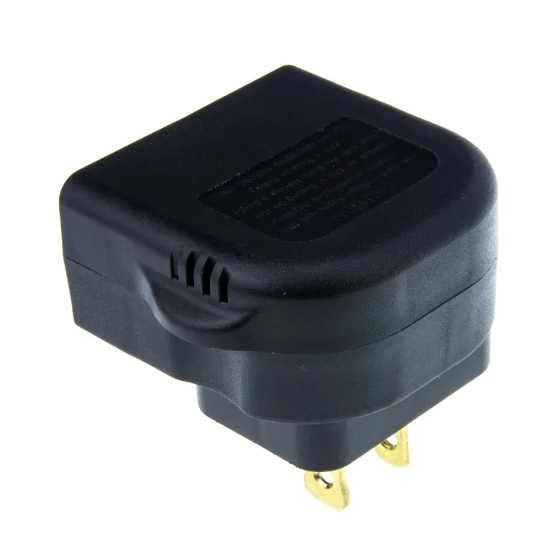 PowerConnections Mains Connector Converter Europe to USA 10A 125V CP4A