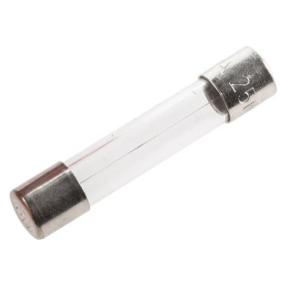 SIBA 2A Fast Acting Glass Cartridge Fuse 6.3 x 32 mm 250V AC 70-059-60/2A