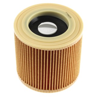 Karcher Vacuum Filter Compatible with WD2000, A2254, MV2, MV3, Cartridge Type, Made in Germany WD2000