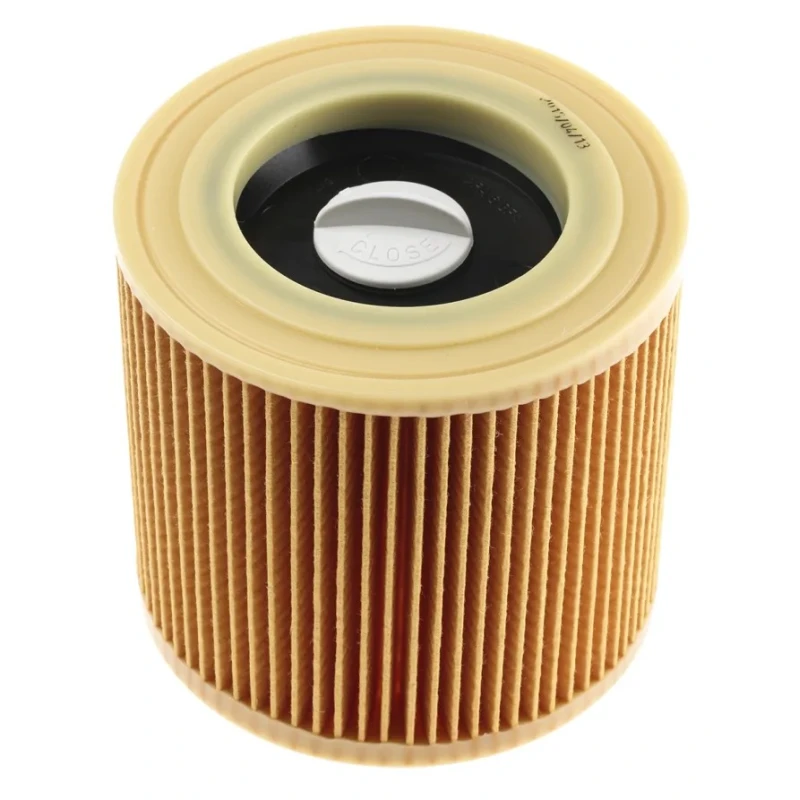 Karcher Vacuum Filter Compatible with WD2000, A2254, MV2, MV3, Cartridge Type, Made in Germany WD2000
