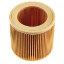 Karcher Vacuum Filter Compatible with WD2000, A2254, MV2, MV3, Cartridge Type, Made in Germany WD2000