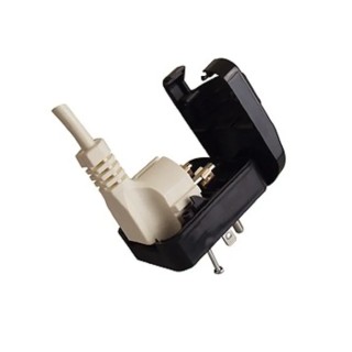 PowerConnections Mains Connector Converter Europe USA, 10A, 250V SAP3-BK