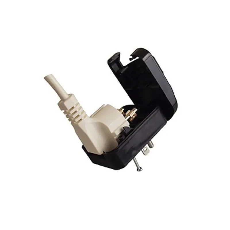 PowerConnections Mains Connector Converter Europe USA, 10A, 250V SAP3-BK