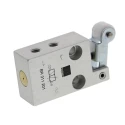 RS PRO Lever Pneumatic Manual Control Valve, 5 mm M5 Thread, 3/2 Valve Function, Aluminium Body, 10 bar 125L/min 784-0079