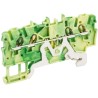 Wago TOPJOB S Series Earth Terminal Block Green Yellow 1mm² 1-Level Cage Clamp IECEx/ATEX 2000-1407