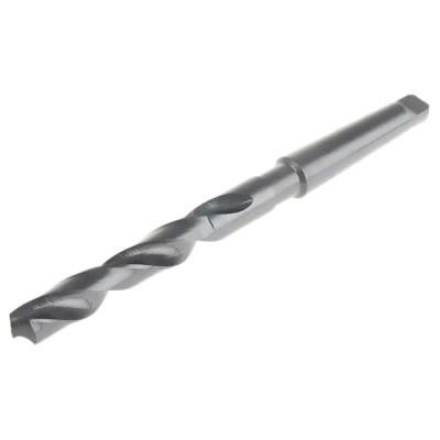 RS PRO High-Speed Steel (HSS) Morse Taper Shank Drill Bit 218mm Overall Length Black Finish 784-4778