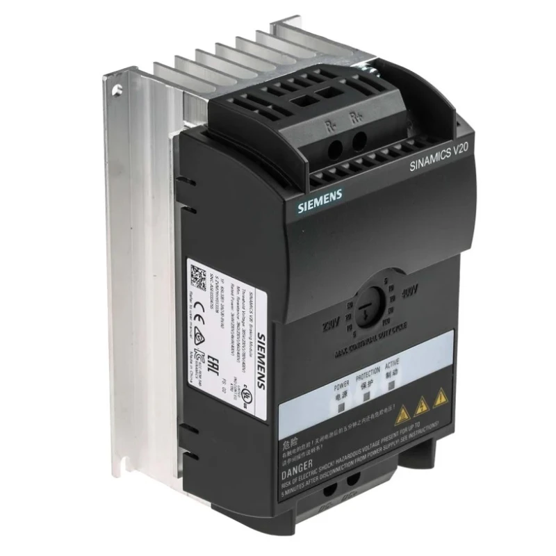 Siemens 3 Phase Brake Module, 120 W, 3 Phase, IP20 Enclosure, 6SL3201-2AD20-8VA0