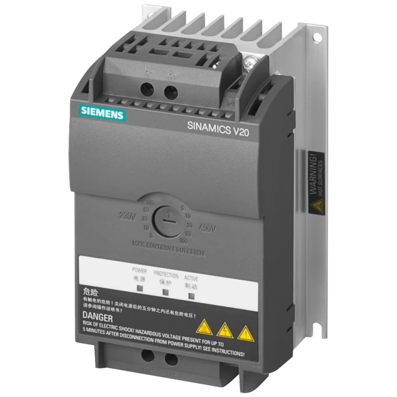 Siemens 3 Phase Brake Module, 120 W, 3 Phase, IP20 Enclosure, 6SL3201-2AD20-8VA0