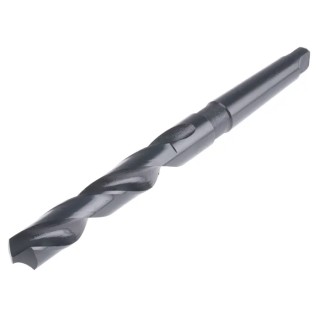 RS PRO HSS Morse Taper Shank Drill Bit 233mm Overall Length, Black Finish, 118° Point Angle 784-4784