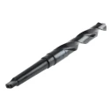 RS PRO HSS Twist Drill Bit, 22 mm Diameter, 248 mm Overall Length, Black Finish, 1 Flute, Morse Taper Shank, Model 784-4790