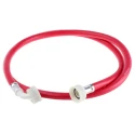 RS PRO Flexible Sanitary Hose, 1.5 m Long, Red, Polyvinyl Chloride Material, Inside Diameter 10mm, EN 61770 Standard 784-4967