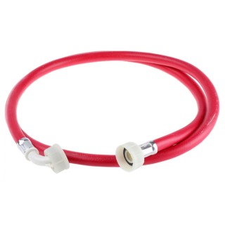 RS PRO Flexible Sanitary Hose, 1.5 m Long, Red, Polyvinyl Chloride Material, Inside Diameter 10mm, EN 61770 Standard 784-4967